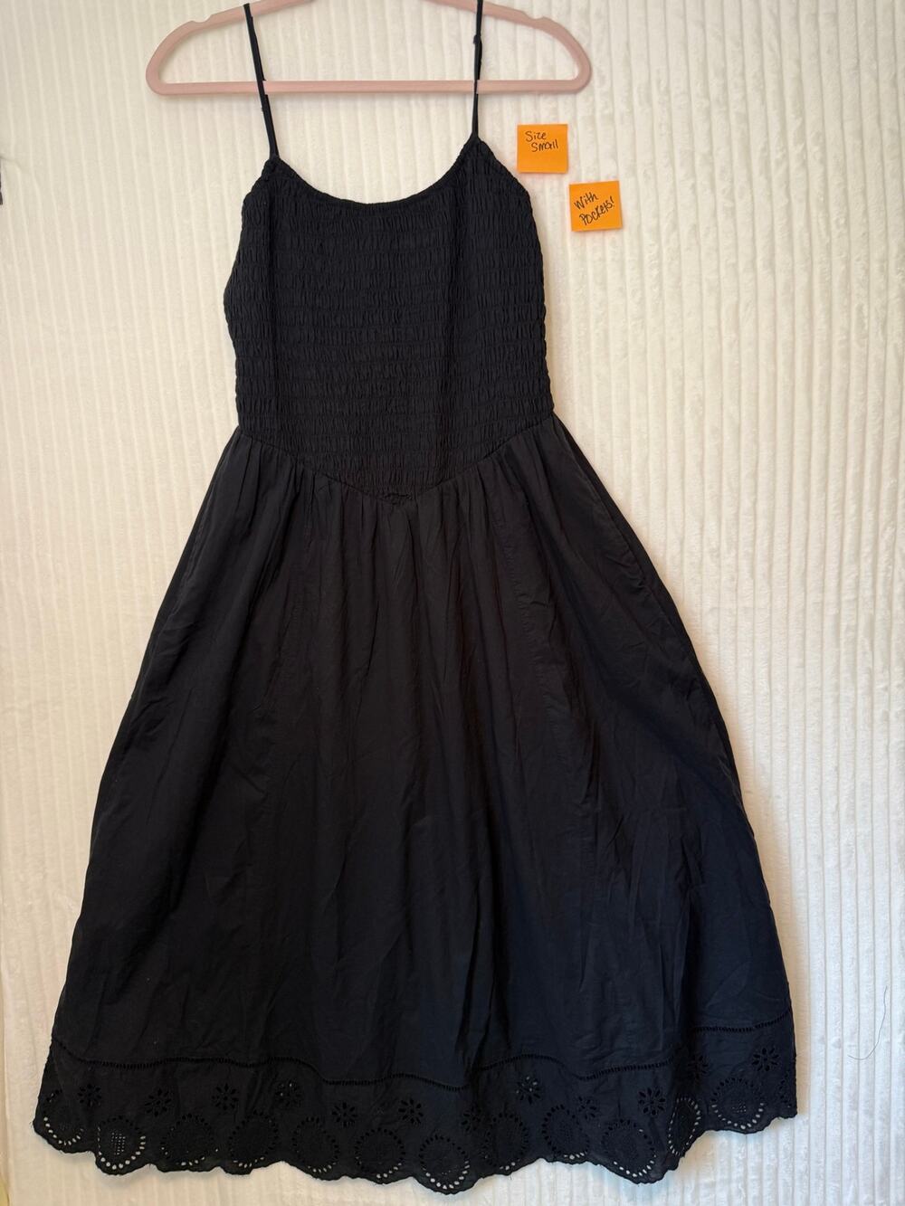 NWT American Eagle eyelet cutout dress size small